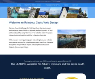 Rainbowcoastwebdesign.com.au(Rainbow Coast Web Design) Screenshot