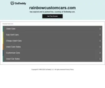 Rainbowcustomcars.com(Rainbow Custom Cars) Screenshot