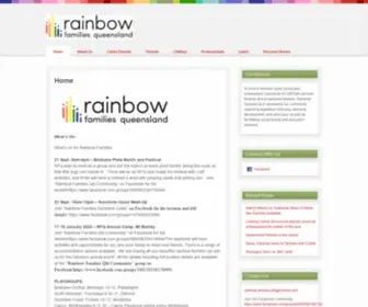 RainbowfamiliesqLD.org(Adoption) Screenshot