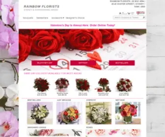 Rainbowfloristssydney.com.au(Rainbow Florists) Screenshot