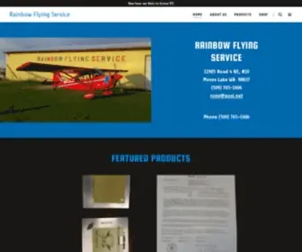 Rainbowflying.com(Rainbow Flying Service) Screenshot