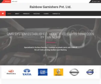 Rainbowgpl.com(Rainbow Garnishers Pvt) Screenshot