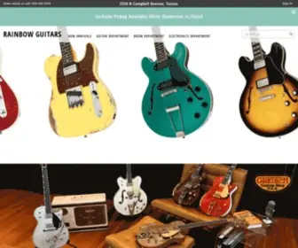 Rainbowguitars.com(Custom Gibson & Fender Vintage Guitars & Musical Gear at Rainbow Guitars) Screenshot