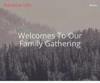 Rainbowinfo.net(Welcomes To Our Family Gathering) Screenshot