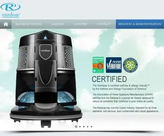 Rainbowmalaysia.com(Rainbow Vacuum Cleaner Malaysia Official Website) Screenshot