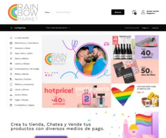 Rainbowmarket.cl(Un marquetplace para tod@s) Screenshot