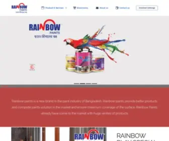 Rainbowpaintsbd.com(Rainbow Paints) Screenshot