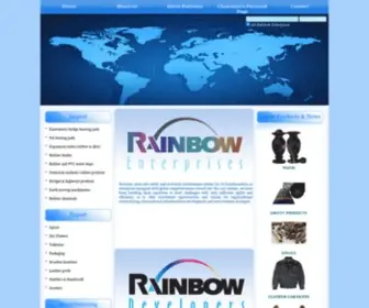 Rainbowpakistan.com(Rainbow Enterprise Pakistan) Screenshot