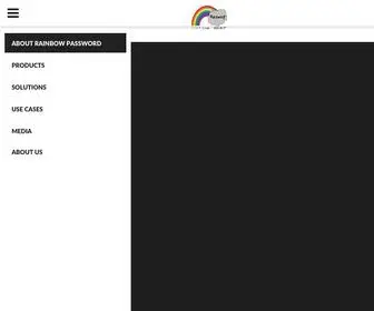 Rainbowpassword.com(Rainbow Password Technology Empowering Creativity for Strong Cyber Defense) Screenshot