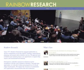 Rainbowresearch.org(Rainbow Research) Screenshot