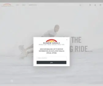 Rainbowsandals.com(Rainbow Sandals) Screenshot