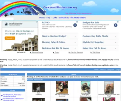 Rainbowsbridge.com.my(Rainbows Bridge) Screenshot