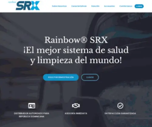 Rainbowsrx.com.do(Rainbow SRX Dominicana) Screenshot