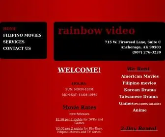 RainbowVideorentals.com(Rainbow Video International) Screenshot