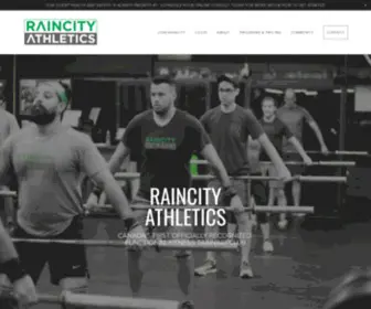 Raincityathletics.ca(Raincity Athletics Functional Strength & Conditioning in Vancouver) Screenshot