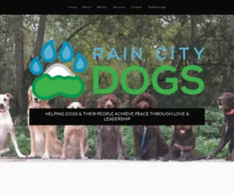 Raincitydogs.ca(Raincitydogs) Screenshot