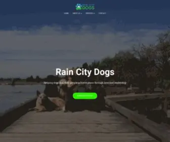 Raincitydogs.com(Rain City Dogs) Screenshot