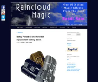 Raincloudmagic.com(Raincloud Magic) Screenshot
