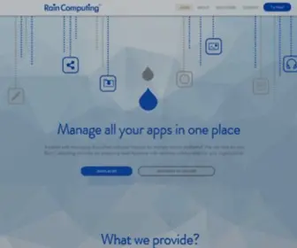 Raincomputing.com(Rain Computing) Screenshot