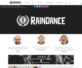 Raindancefestival.org(Raindance) Screenshot