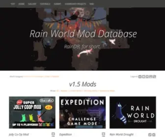 Raindb.net(Raindb) Screenshot