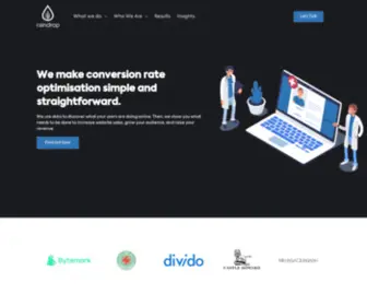 Raindrop-Digital.co.uk(Trusted Conversion Rate Optimisation (CRO) Agency) Screenshot