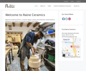 Raineceramics.co.uk(Raine Ceramics) Screenshot