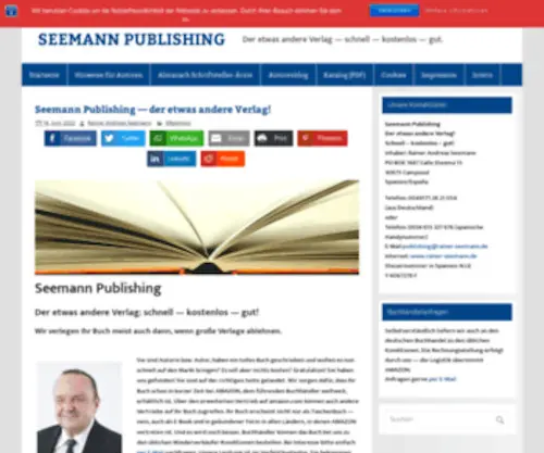 Rainer-Seemann.de(Seemann Publishing) Screenshot