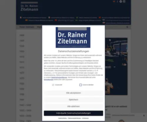 Rainer-Zitelmann.de(Rainer Zitelmann) Screenshot