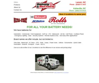 Raineybattery.com(Rainey Battery) Screenshot