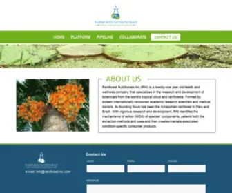 Rainforest-INC.com(Rainforest Inc) Screenshot