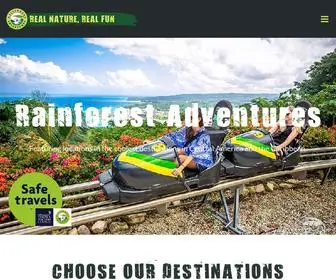 Rainforestadventures.me(Explore deep within the Rainforest with our Adventures and vacation packages) Screenshot