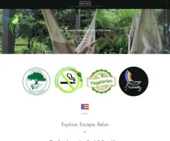 Rainforestinn.com(Rainforest Inn Boutique Bed and Breakfast) Screenshot