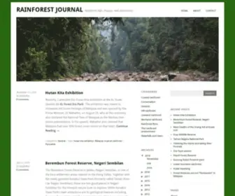 Rainforestjournal.com(Rainforest Journal) Screenshot