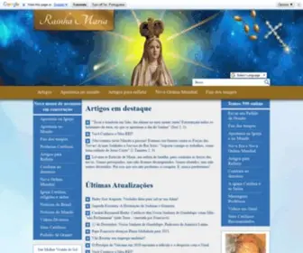 Rainhamaria.com.br(Rainha Maria) Screenshot