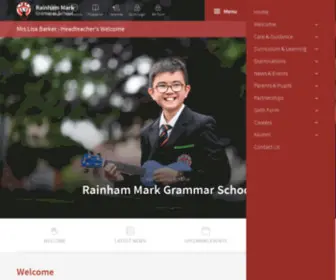 Rainhammark.com(Rainham Mark Grammar School) Screenshot