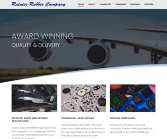 Rainierrubber.com(Rainier Rubber Company) Screenshot