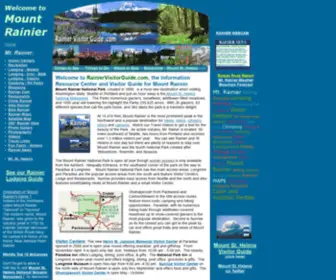 Rainiervisitorguide.com(Rainier Visitor Guide) Screenshot