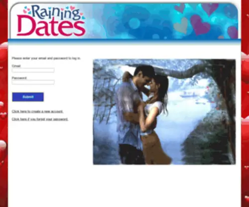 Rainingdates.com(Rainingdates) Screenshot