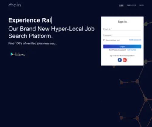 Rainjobs.in(Search Jobs in India) Screenshot