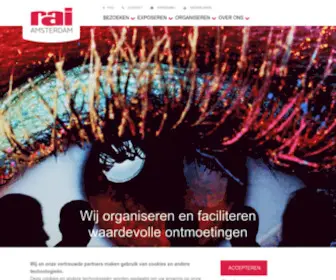 Rai.nl(RAI Amsterdam) Screenshot