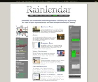 Rainlendar.net(Rainlendar) Screenshot