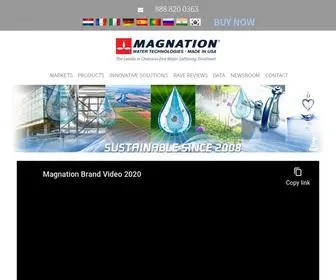 Rainlikewater.com(Magnation manufactures magnetic water treatment systems for improving) Screenshot