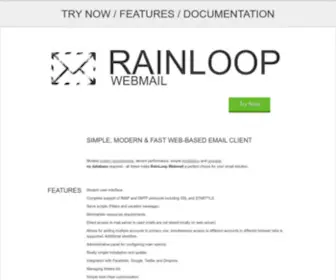Rainloop.net(RainLoop Webmail) Screenshot