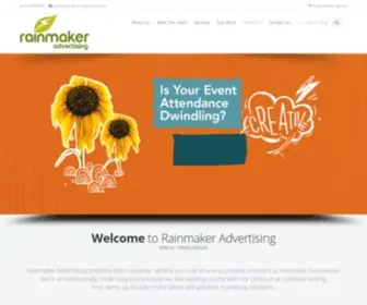 Rainmakeradv.com(Rainmaker Advertising) Screenshot