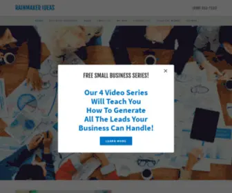 Rainmakerideas.com(Rainmaker Ideas) Screenshot