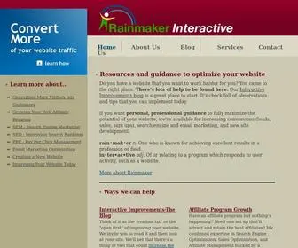 Rainmakerinteractive.com(Conversion Rate) Screenshot