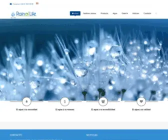 Rainoflife.com(Generador atmosférico de agua Rain of Life) Screenshot