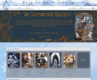 Rainofsnow.com(Rain of snow) Screenshot