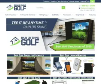 Rainorshinegolf.com(Rain or Shine Golf) Screenshot